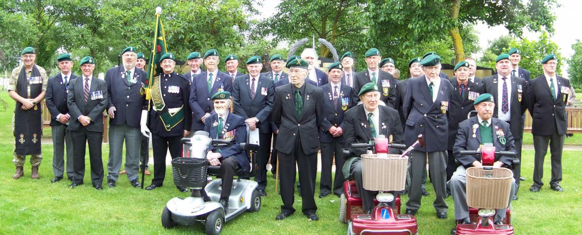 Group Photo of Commando Veterans