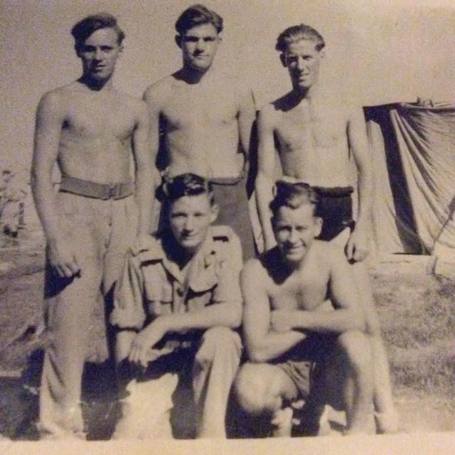 Kenneth Millward (bottom left) and others