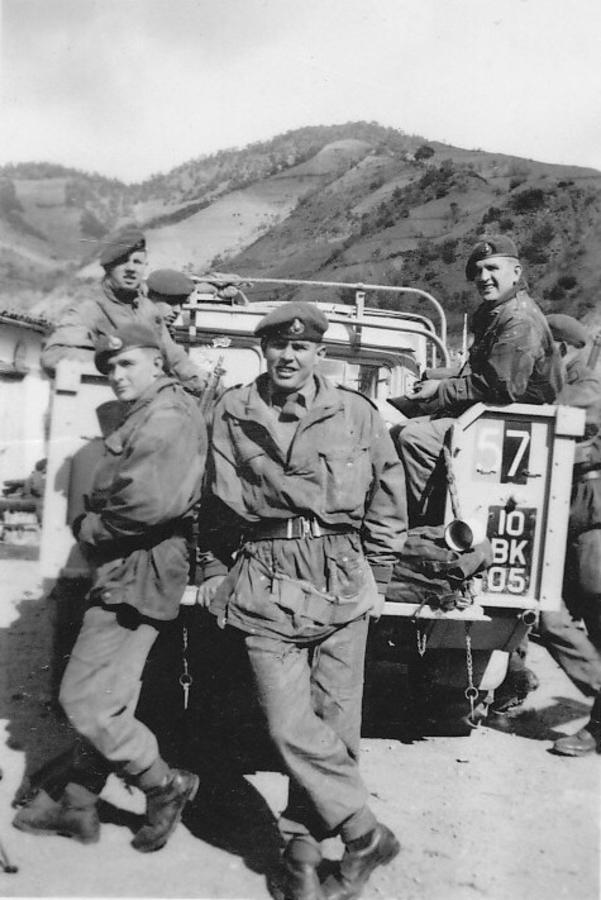 Part of S-Troop 45 Commando in Cyprus circa 1955/6
