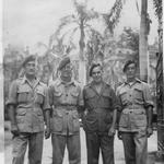 Cpl. Raymond Turner, 44 RM Cdo. and pals, Bombay 1944