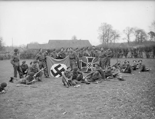 45RM Cdo. 'C' tp 28th March 1945 after storming Wesel