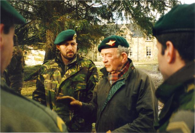 Niall with the Dutch Commando  instructors