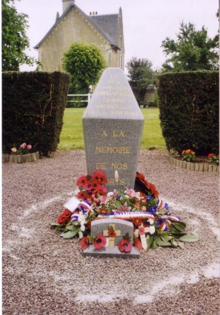 No.3 Commando monument, Amfreville