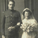 Patrick and Margaret on their wedding day