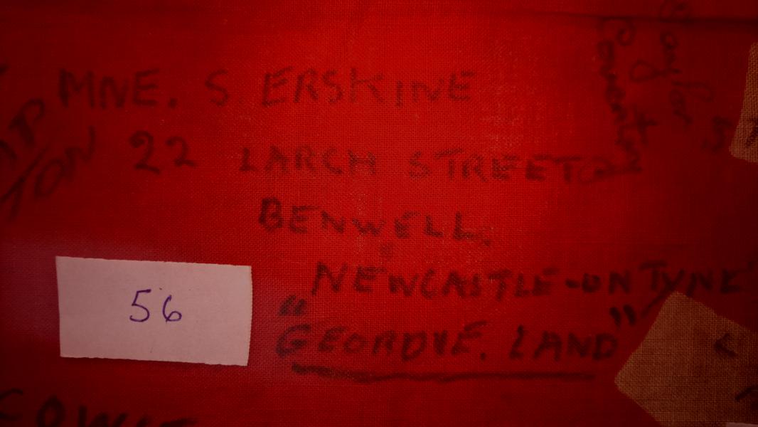 56 - MNE. S Erskine - 22 Larch Street, Benwell, Newcastle-On Tyne, ''Geordie. Land''