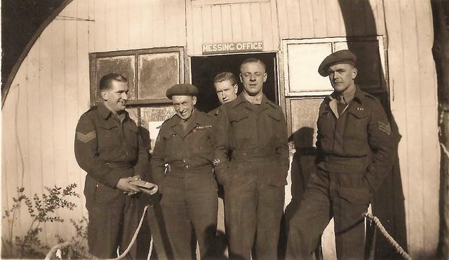 Sgt. Ernie Milner and others  - No.2 Commando 4 Troop