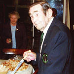 Ken Hollingworth on his 90th birthday