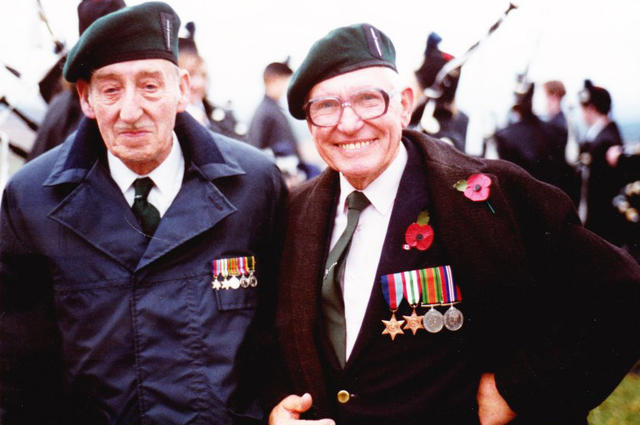 Len Justice (left) and Tommy Parsons 1992 Fort Wiliam