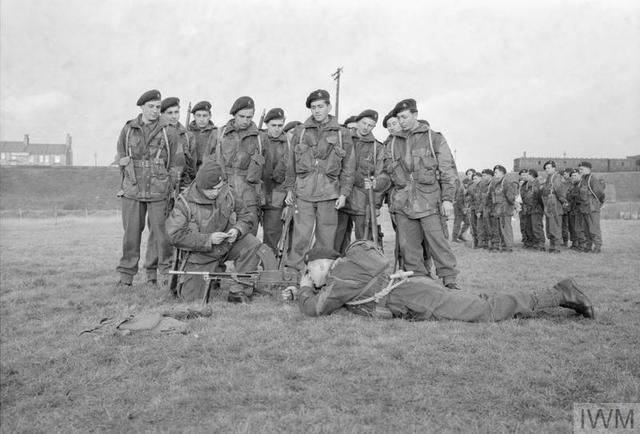 Belgians during their Commando training.