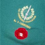 Commando Association pullover of Billy Moore (5 Cdo)  with Canadian Poppy