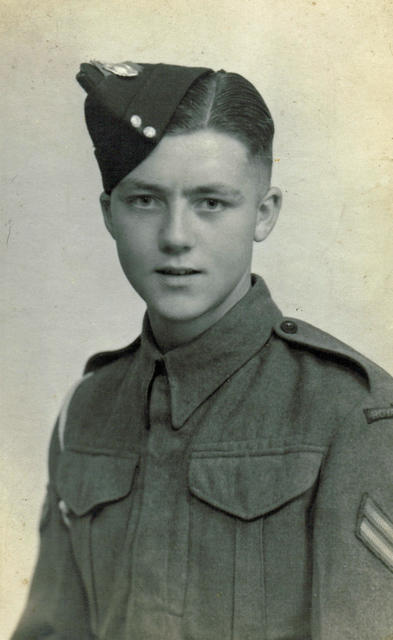 Cpl Begbie in the 9th RM Bn.