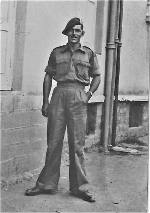 Bert on leave Bangalore 1944