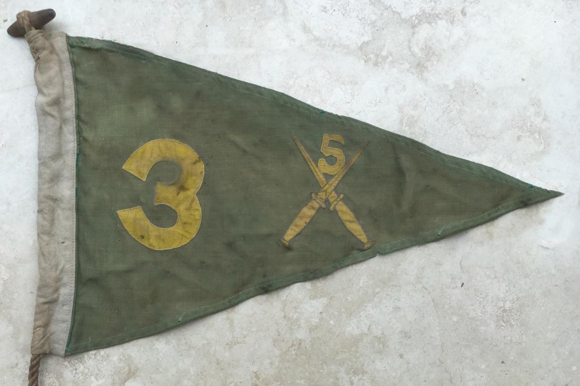 No 5 Cdo. 3 Troop pennant - as it would have been...