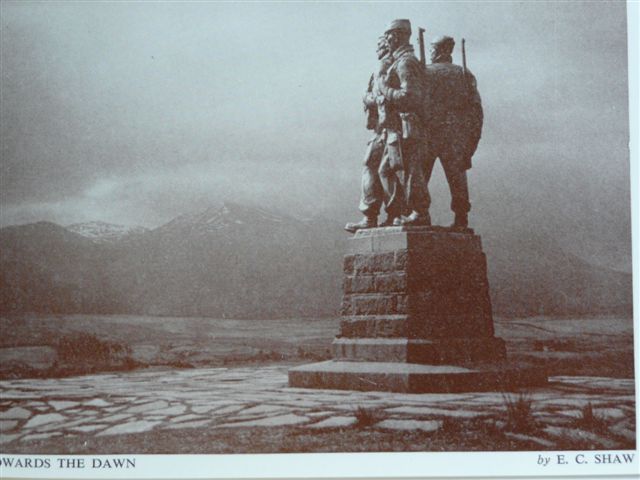 Commando  Memorial Spean Bridge 1952