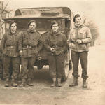 Lewis Teasdale (12 & 4 Cdo)  2nd from left and others
