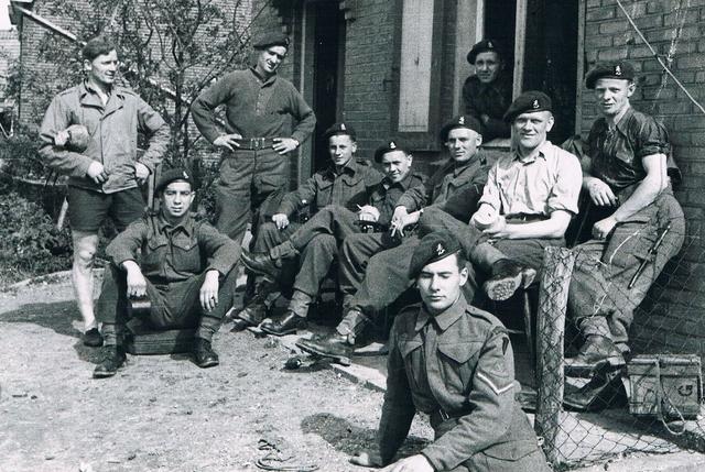 2 (Dutch) Troop near the Dutch Border near Winterswijk.