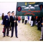 Ted Salthouse & Jim Bailey 45 RM Cdo. 'E' tp, veterans - Sword Beach