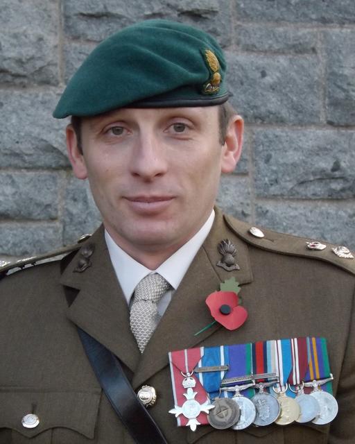 Lt Col Thomas James 'Tom' Salberg, MBE, RE.