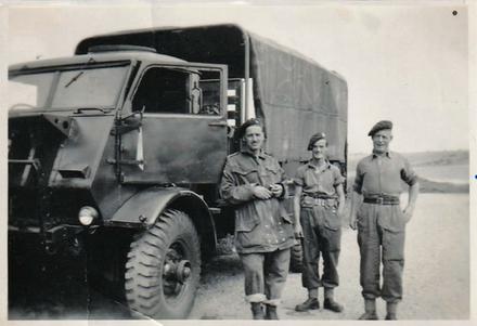 Commandos with truck