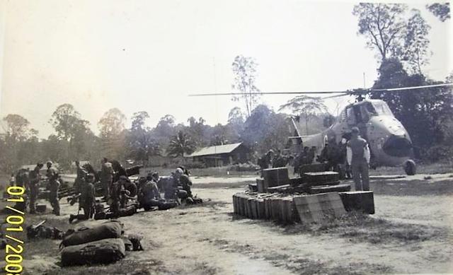 145 Commando Bty RA. 1965. Tour Finished — at Kalabakan.