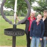 Bob Donnison of No. 5 Commando is remembered at Alrewas