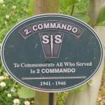 No.2 Commando Memorial Plaque at Alrewas