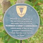No.3 Commando Memorial Plaque at Alrewas