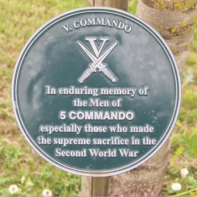 Alrewas Memorial Plaque; No5 Cdo