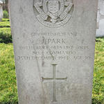 Grave of Sergeant John Park No 4 Commando