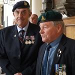 WO. Norman Austin, RAF & Barry Exley, 289 Cdo RA