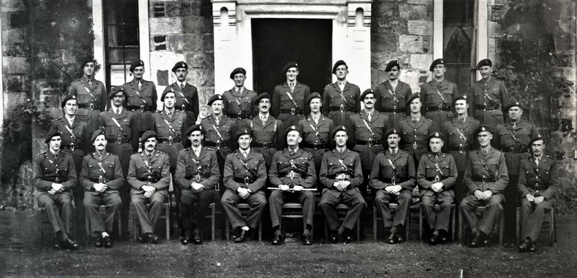 Commando Basic Training Centre Officers' Mess 1945