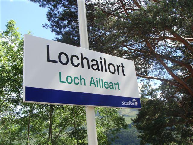 Lochailort Railway Station