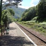 Lochailort Railway Station Platform