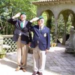 Major Mike Stilwell CBE MC and Lt Bob Bishop MC