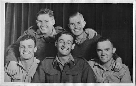 John Wall & mates, Cape Town 1942