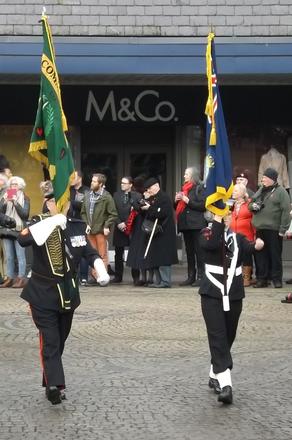 Parade through Fort William