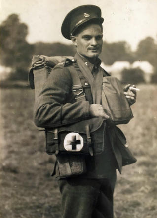 Ted Hofford, RAMC and No.5 Commando