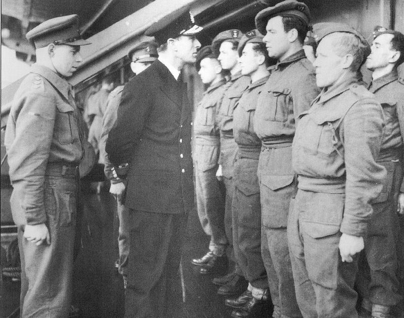 Lord Louis Mountbatten and Commandos