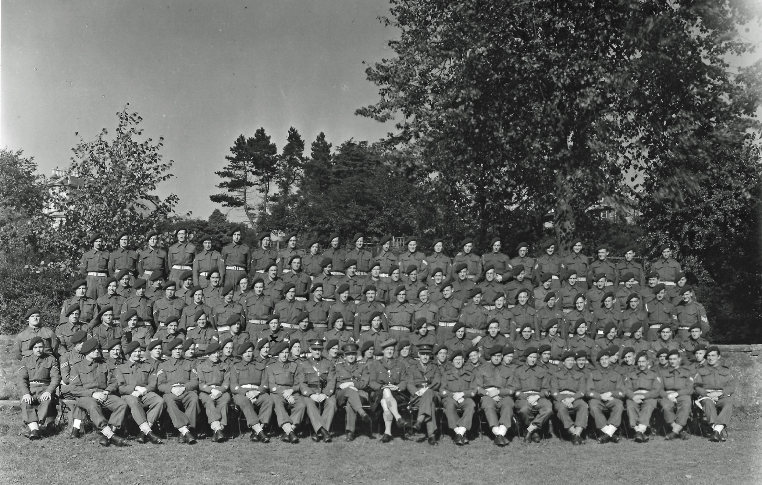 NCO's of 6 Commando Helensburgh October 1942
