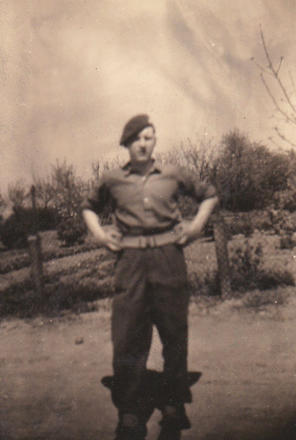 Bill 'Jock' Mills, 45RM Commando, Eutin, Germany, 1945
