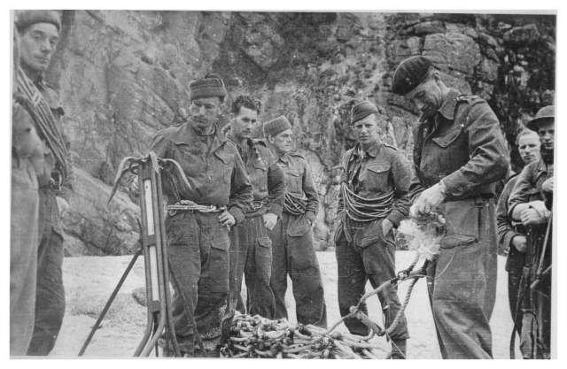 No.4 Commandos training at St Ives 1944