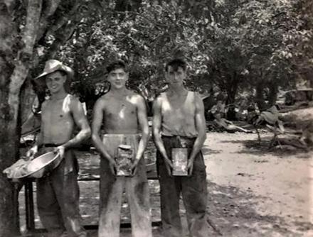 Ronald ‘Danny’ Lines No.1 Cdo 6 tp. (left), and others
