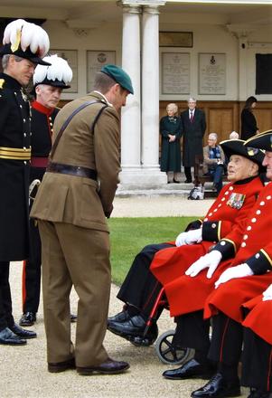 Lt Col Tom Salberg, MBE talks to George Parsons