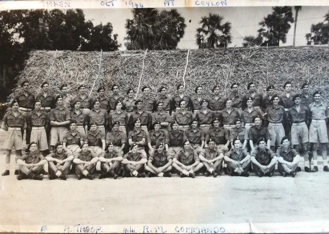 44RM Commando 'A' Troop, Ceylon October 1944