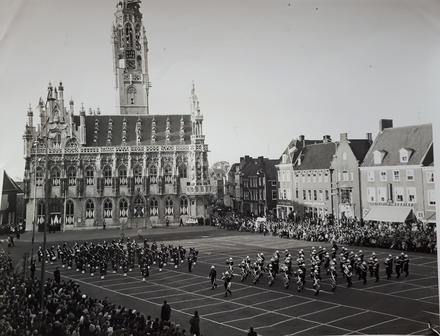 RM Band and others on parade