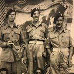 William Grant-Hanlon (left) and 2 others 42RM Cdo. 'B' tp