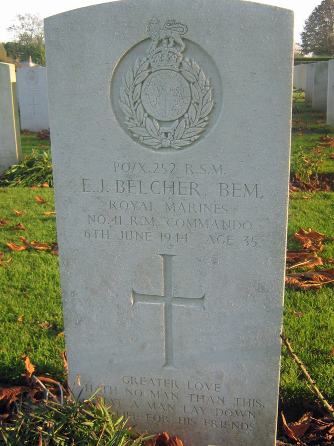 Regimental Sergeant Major Ernest John Belcher B.E.M.