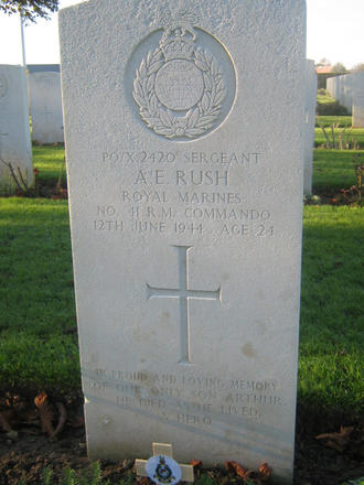 Sergeant Arthur Edwin Rush
