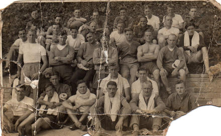 Harry Rose and others at Bridlington 1940