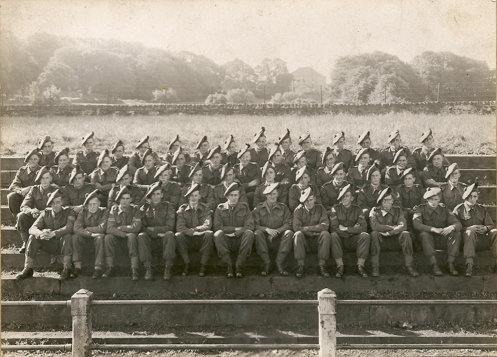 No.9 Commando troop photo